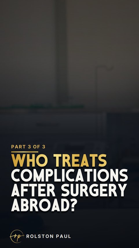 Video still: Who treats complications after surgery abroad?