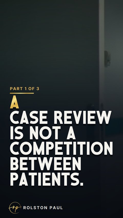 Video still: Each patient stands alone: reviewing a clinical case on its own record