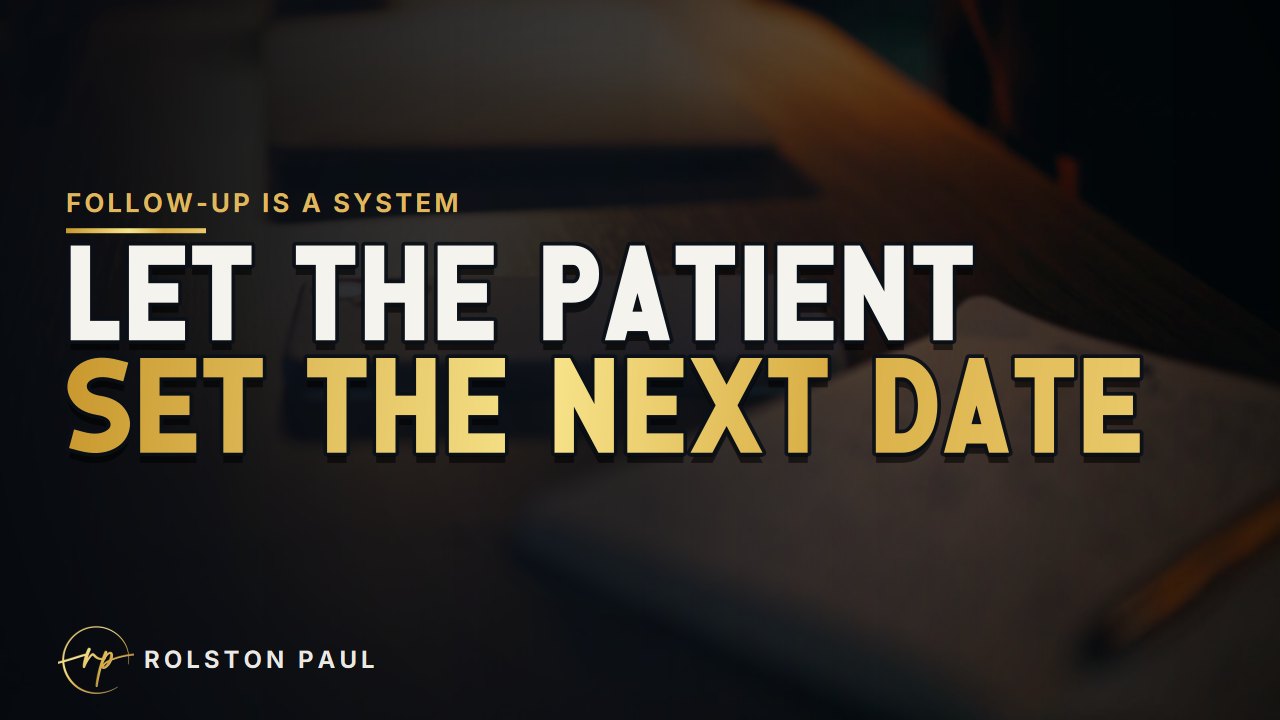 Video still: Follow-up is a system, not a habit