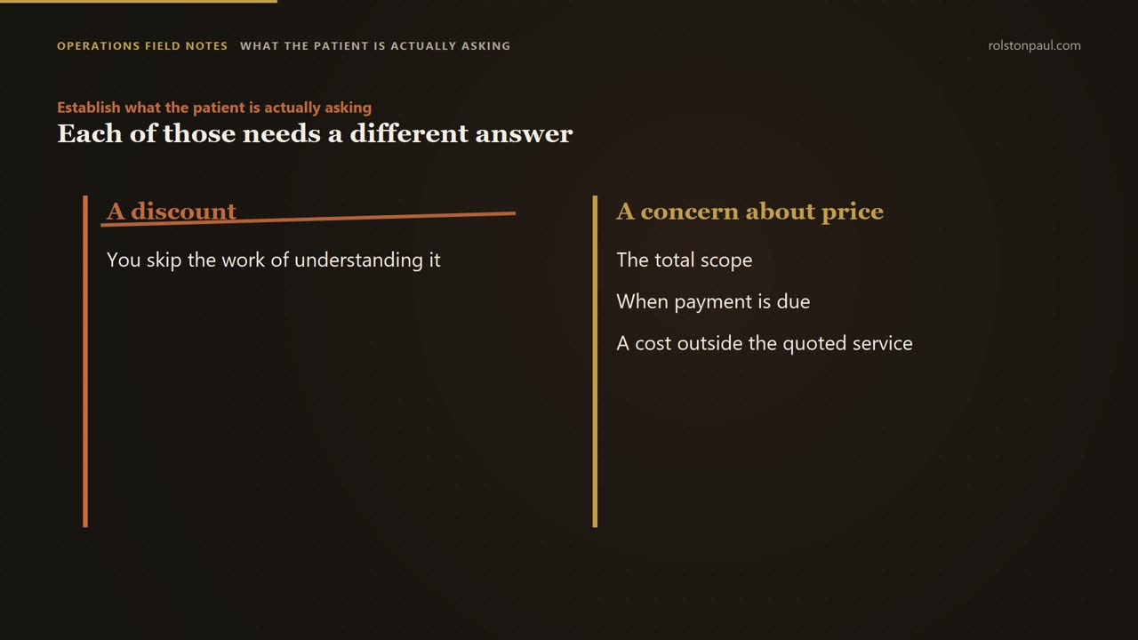 Video still: Handling medical sales objections without outrunning the evidence