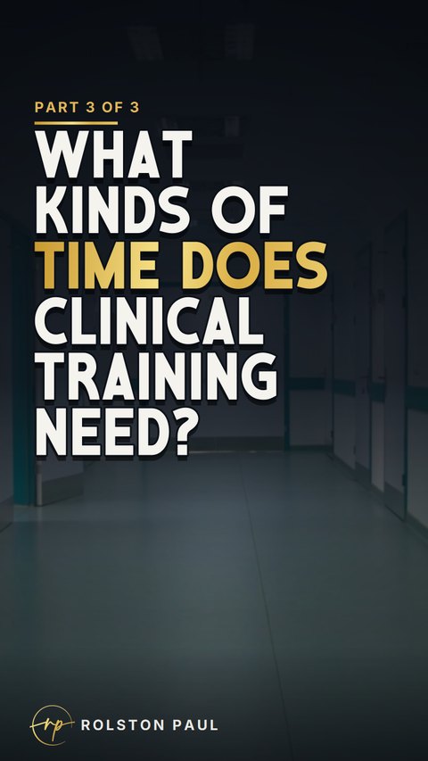 Video still: What kinds of time does clinical training need?